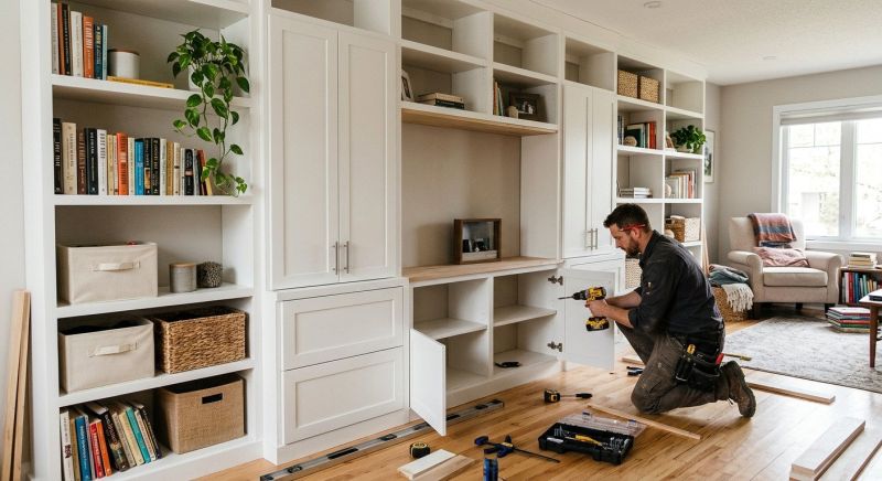 Builtin Cabinets Installation in Annapolis, MD